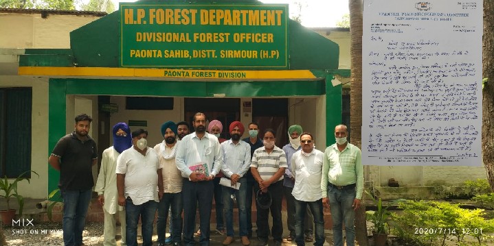 किसान विरोधी नियम बदले सरकार, नौटी पावंटा…