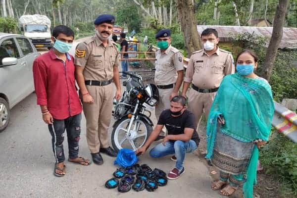 पावंटा साहिब 1800 नशीले कैप्सूल के साथ धरा नशा तस्कर