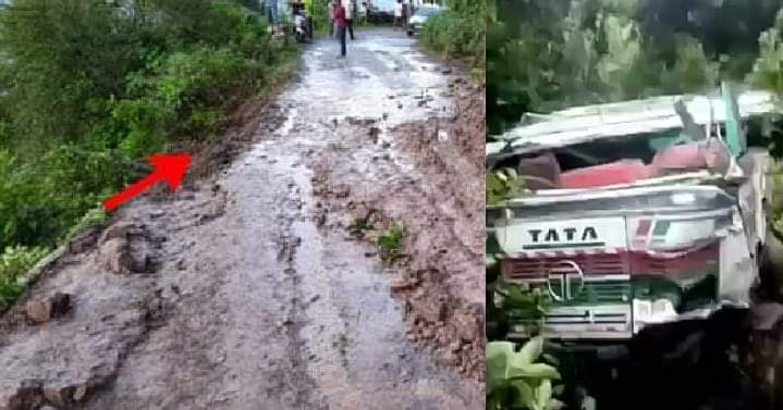 सिरमौर के धारटीधार मे निजी बस खाई में लुढ़की…