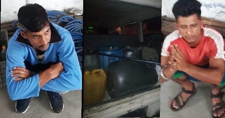 उप प्रधान (बिंदर) की सुझ बूझ व चालको की मुस्तैदी से डीजल चोर गैंग पुलिस की पकड़ मे पावंटा….