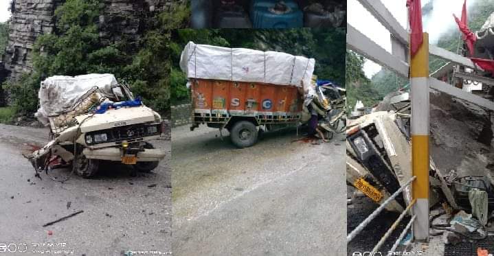 चंडीगढ़-मनाली हाईवे पर हणोगी मंदिर के पास टूटी चट्टाने, दो की दबकर मौत….