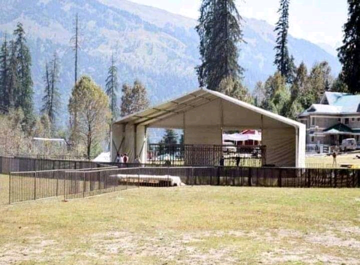 प्रधानमंत्री मोदी के लिए कुल्लू में यहां सज रहा मंच, जनसभा को करेंगे संबोधित