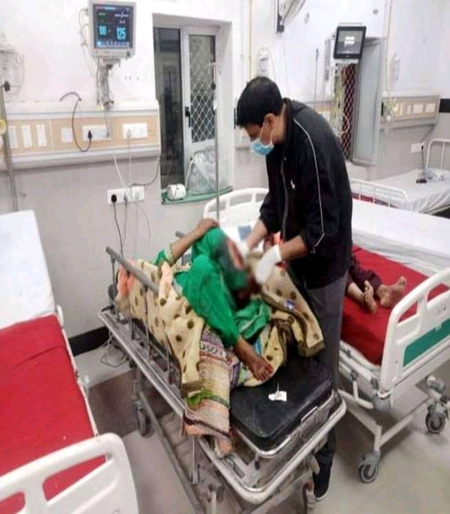 धार्मिक कार्यक्रम से लौट रही पिकअप जीप खाई में गिरी, 11  घायल,नाहन….