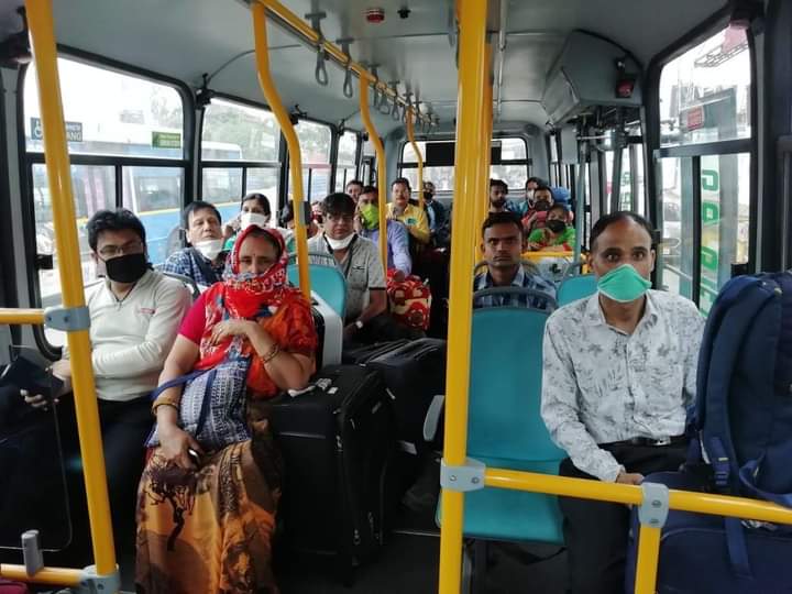 अंतरराज्यीय बस सेवा बहाली, यात्रियो का भी अच्छा रिस्पांस, 35 और रूट बढ़ाए, ऑनलाइन बुकिंग भी शुरू