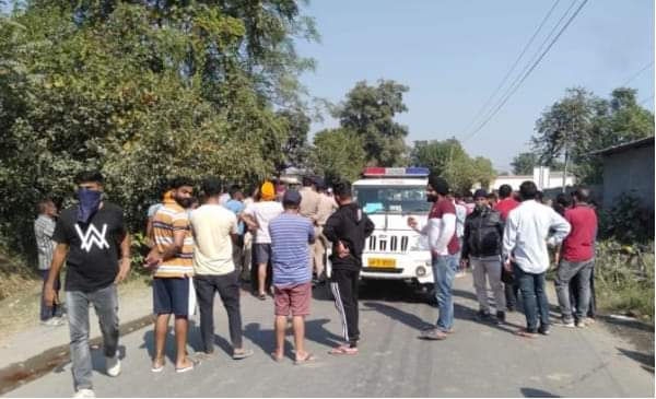 तेज रफ्तार डम्पर ने बुलेट सवार युवक को मारी टक्कर, मौके पर ही तोडा़ दम, पावंटा साहिब..