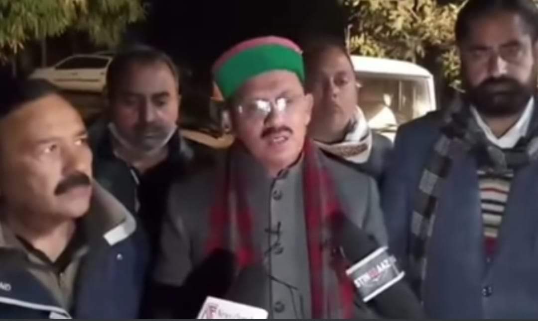 ऊर्जा मंत्री के खिलाफ मतगणना केंद्र के परिसर क्षेत्र में आने पर नारेबाजी,पांवटा साहिब…