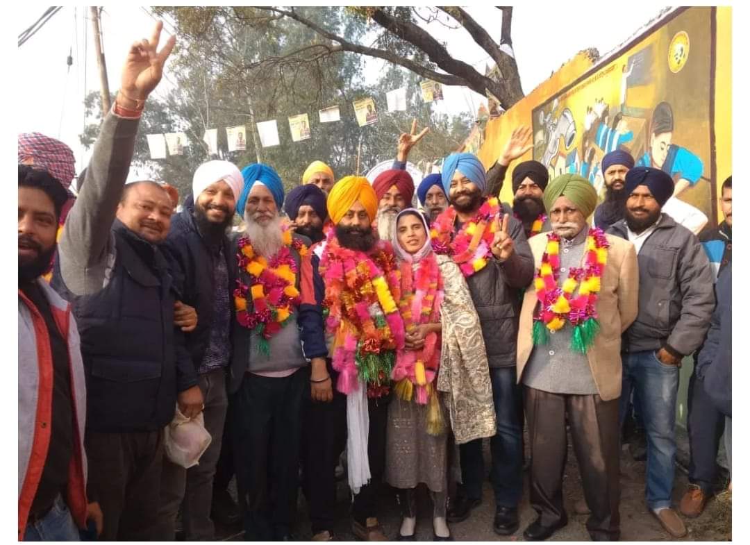 पांवटा साहिब माजरा सीट से कांग्रेस प्रत्याशी अमृत कौर की धमाकेदार जीत