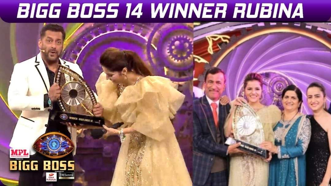 बिग बॉस सीजन-14 की विजेता रुबीना दिलैक, रह चुकी हैं Miss Shimla