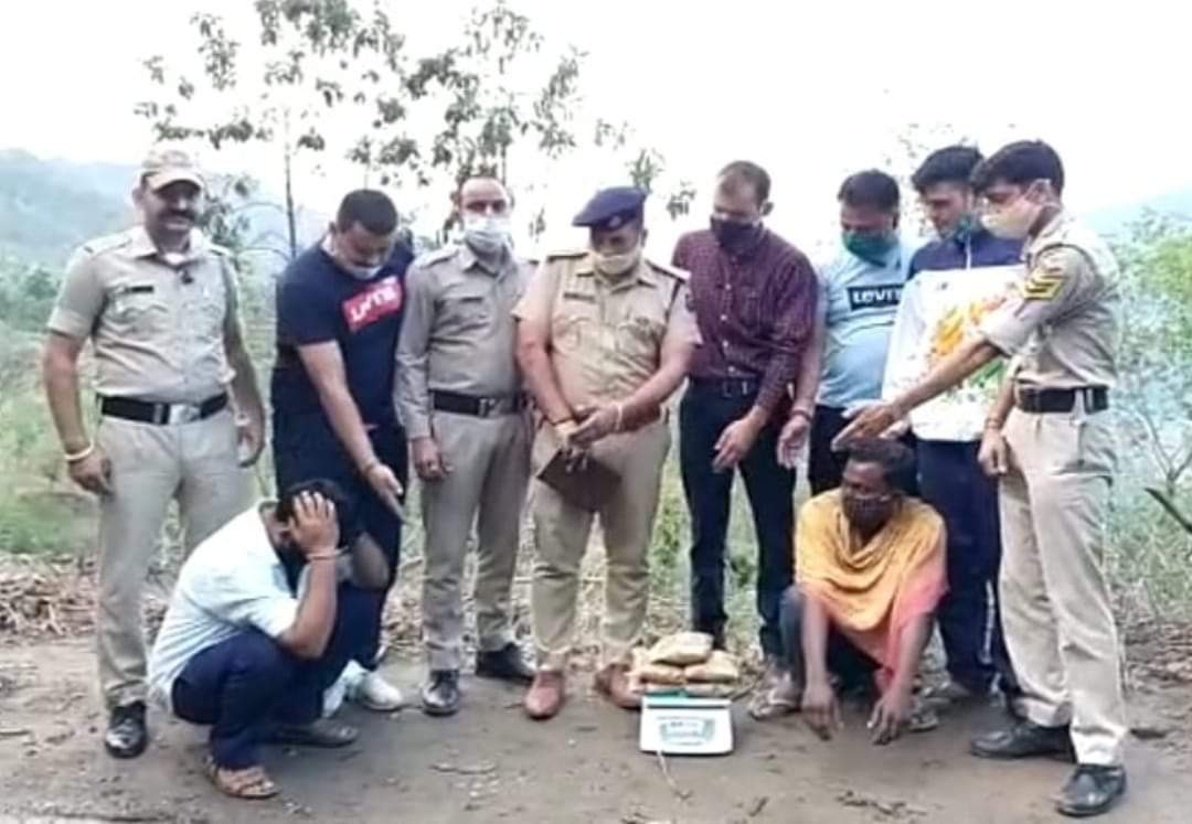 बिलासपुर पुलिस ने पकड़ी 5 किलो अफीम की खेप, दो गिरफ्तार