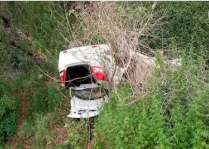 ज्‍वालाजी से लौट रहे परिवार की खाई में गिरी कार, पांवटा के कोलर की बताया जा रहा परिवार