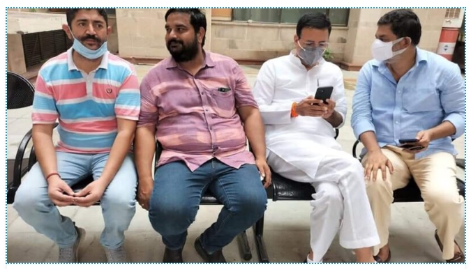 पूर्व युका अध्यक्ष मनीष ठाकुर दिल्ली में गिरफ्तार