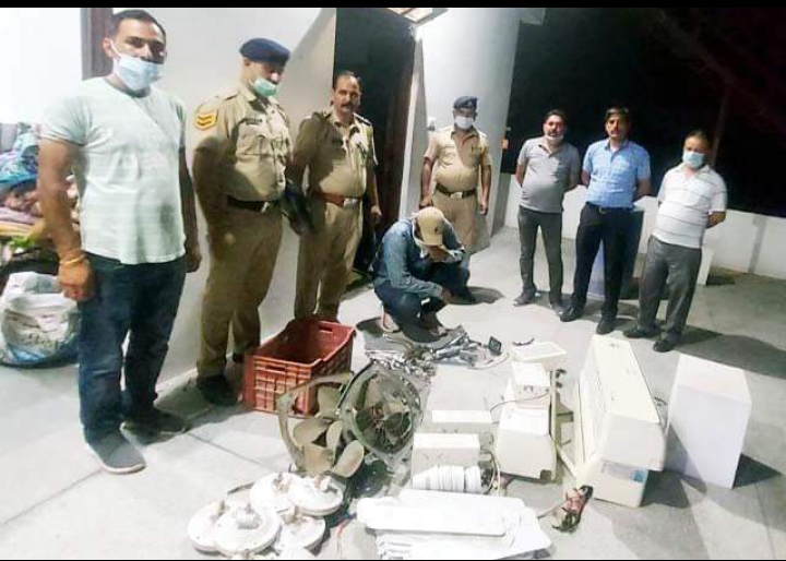 पांवटा साहिब: कोविड आइसोलेशन सैंटर से उपकरण चोरी, हिस्ट्री शीटर गिरफ्तार