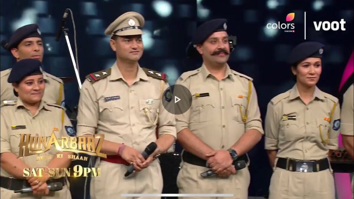 हुनरबाज शो के सेमीफाइनल में हिमाचल पुलिस का बैंड