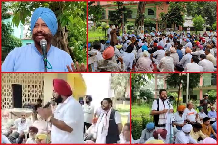 पांवटा साहिब:पूर्व विधायक के विरोध मे हुई बड़ी जन सभा, कार्यकर्ता दिखे नाराज