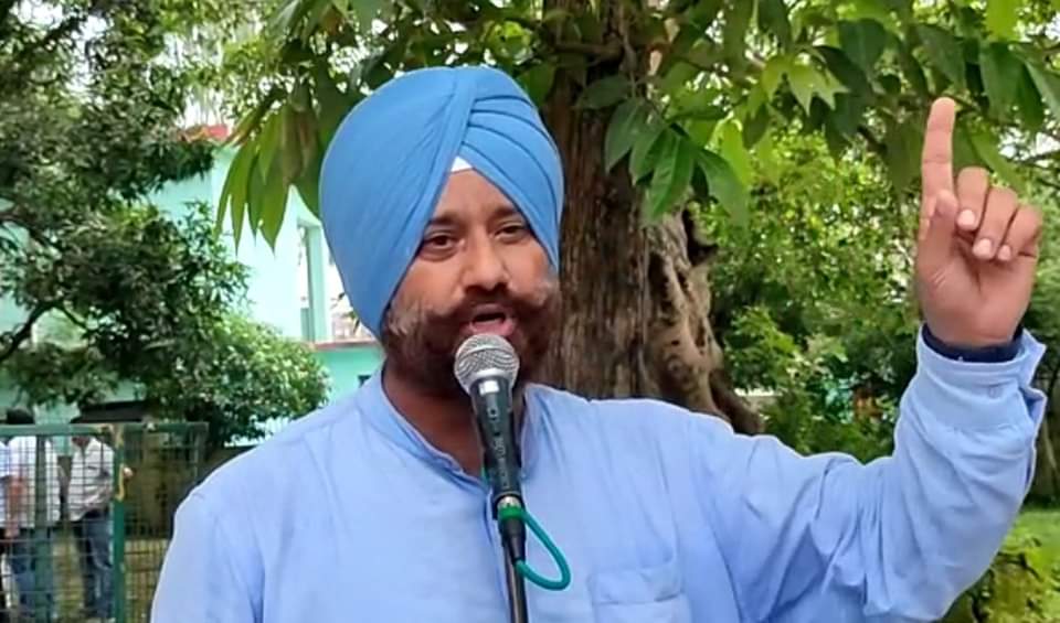 जेपी नड्डा की रैली मे सरकारी मशीनरी का जम कर हुआ दुरुपयोग : हरप्रीत रतन