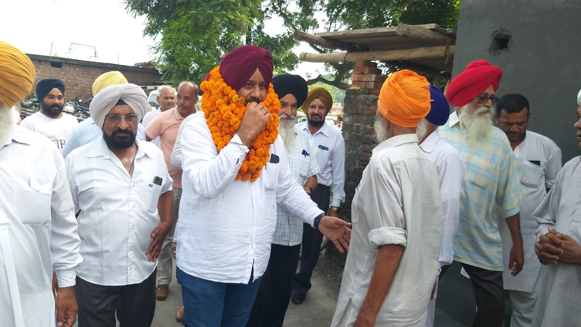 कांग्रेस नेता हरप्रित रतन का जनसंपर्क अभियान, मिल रहा भरपूर समर्थन