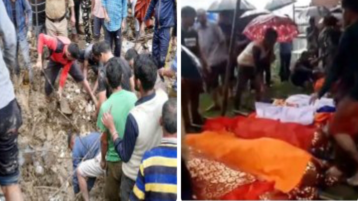 कुदरत का कहर : मलबे से निकाले परिवार के 8 लोगों के शव, चीखो-पुकार से दहल उठा पुरा गांव