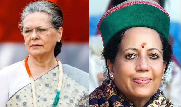 हिमाचल मे टिकट आबंटन सही हुआ तो कांग्रेस की जीत पक्की, सोनिया गांधी से बोली प्रतिभा