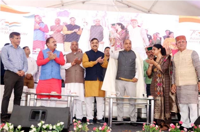 सिरमौर के लोगों के साथ हमेशा खड़ा है मामा : जयराम