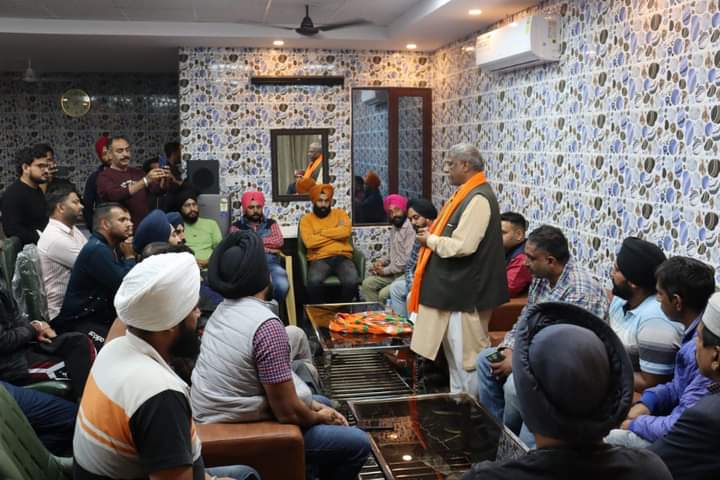 पांवटा साहिब: किसान युवा विंग की पांवटा साहिब इकाई का सुखराम चौधरी को समर्थन