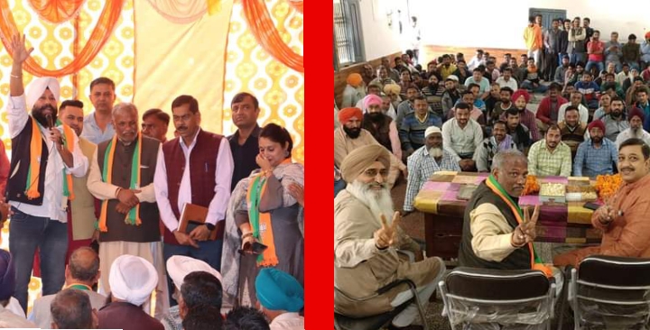 पांवटा साहिब:आम आदमी पार्टी को तगड़ा झटका, मण्डल अध्यक्ष भाजपा में शामिल