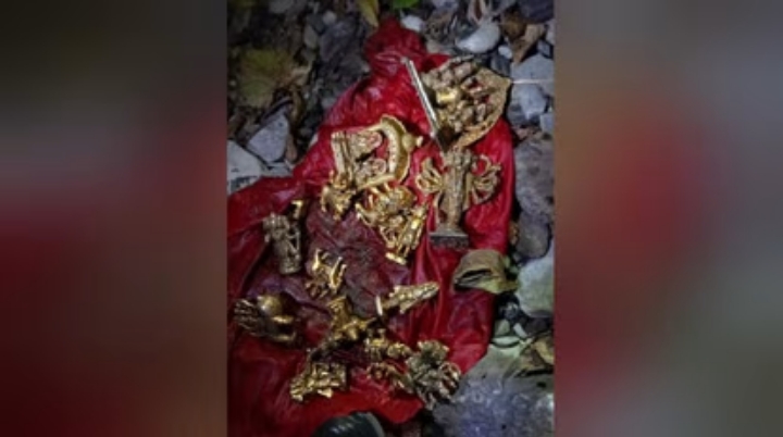 Himachal: चंबा के गरोला में नाले में मिलीं देवी-देवताओं की एक दर्जन मूर्तियां
