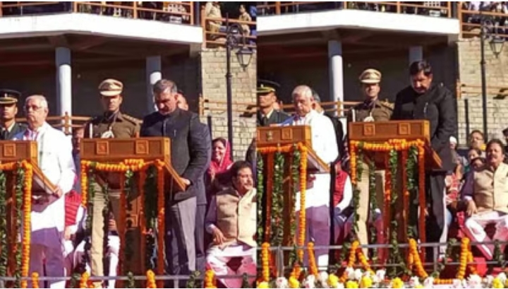 हिमाचल: सुखविंदर सुक्खू बने 15वे मुख्यमंत्री, मुकेश अग्निहोत्री पहले उप मुख्यमंत्री