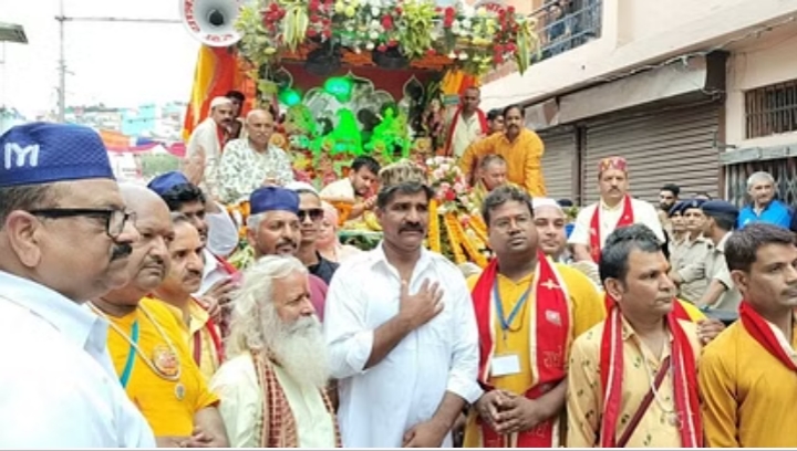 धूम धाम से निकला भगवान जगन्नाथ का रथ, हर समुदाए ने लिया भाग: नाहन