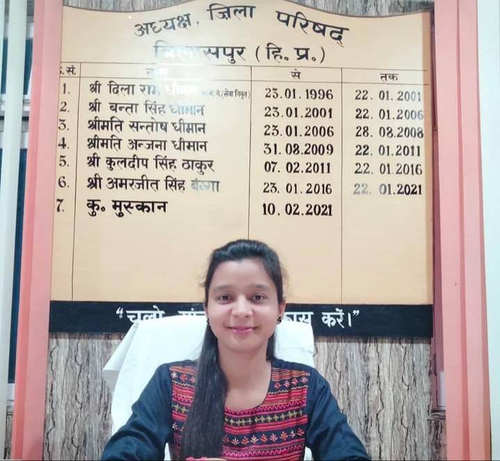 Himachal News: सबसे युवा जिला परिषद अध्यक्ष मुस्कान कुमारी की ढाई साल के भीतर गई कुर्सी
