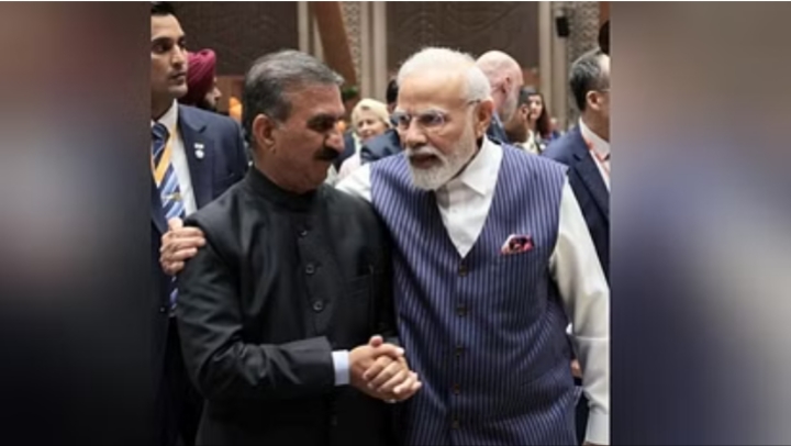 CM Sukhu: जी-20 शिखर सम्मेलन में मोदी से मिले सुक्खू, विशेष राहत पैकेज देने का किया आग्रह