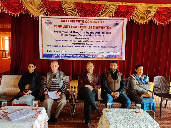 सरस्वती पैराडाइज़ इंटरनेशनल पब्लिक स्कूल संजौली में जगरूकता शिविर का आयोजन