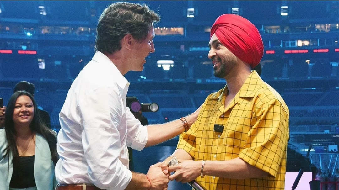 दिलजीत दोसांझ के कॉन्सर्ट पर कैनेडियन प्रधानमंत्री जस्टिन ट्रूडो ने की सरप्राइज विजिट