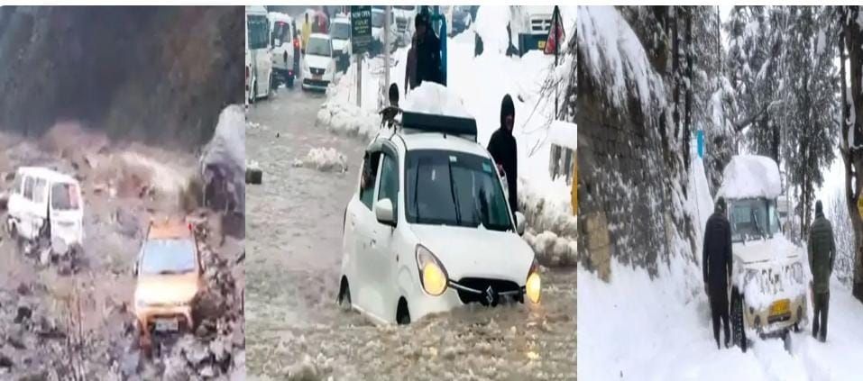 हिमाचल में भारी बारिश-बर्फबारी ने मचाई तबाही- 22 गाड़ियां बहीं, 1 की मिली देह- जानें मौसम अपडेट