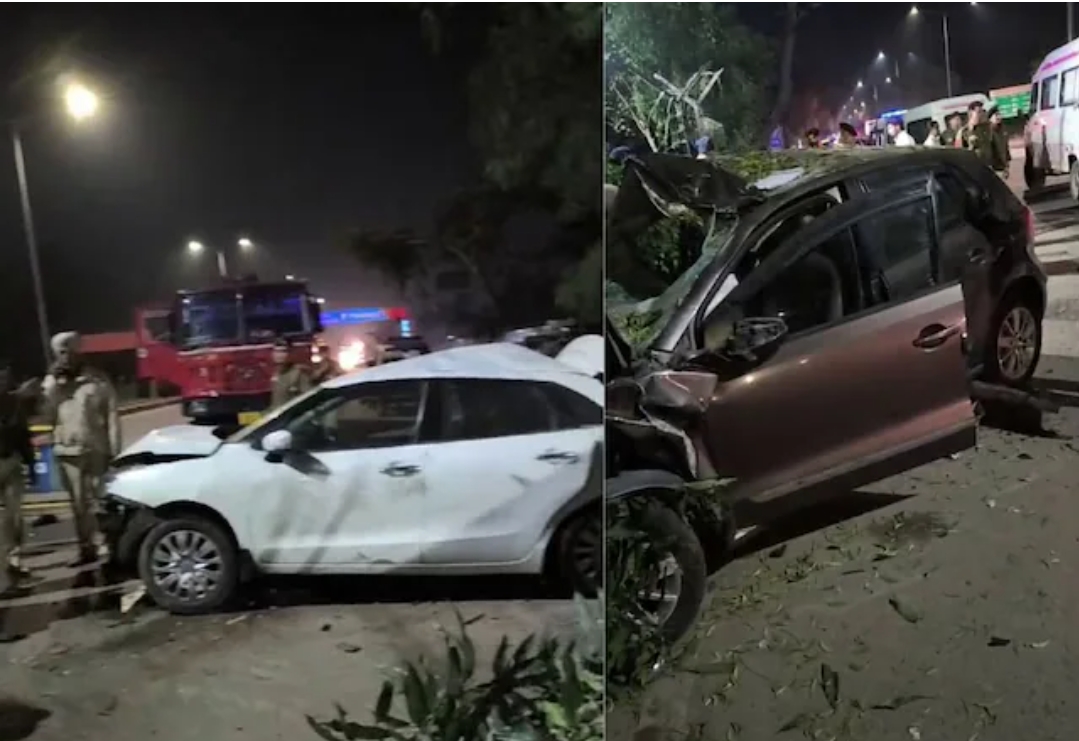 होली के दिन चंडीगढ़ में बड़ा हादसा, 2 पुलिस जवानों सहित 3 की मौत, शरीर से अलग हुई टांग, नाके पर कार ने रौंदा