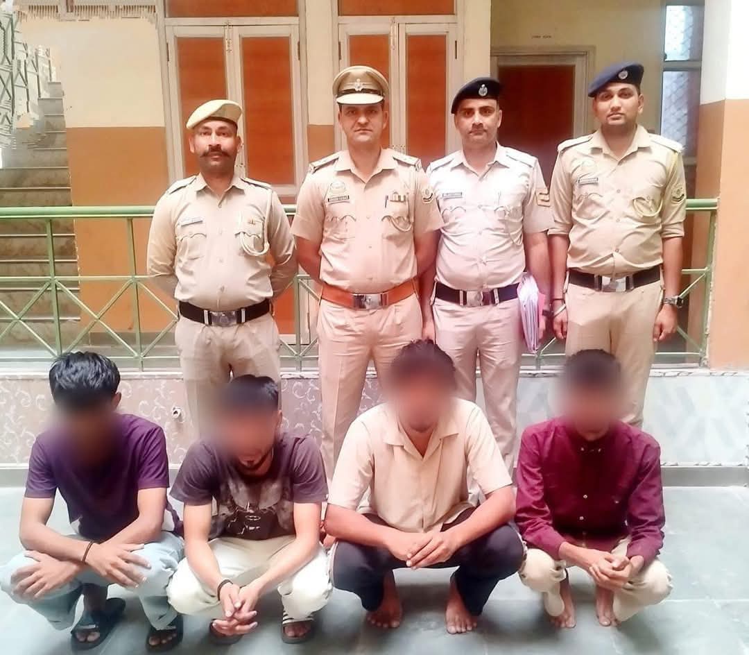 पांवटा साहिब: माजरा दुकान में आग लगाने वाले चारों आरोपी गिरफ्तार