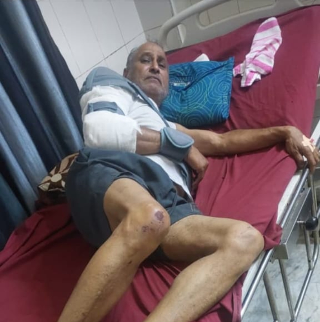 पांवटा साहिब:कुत्ते को घर के आगे शौच करवाने से रोकने पर, बुजुर्ग से मारपीट