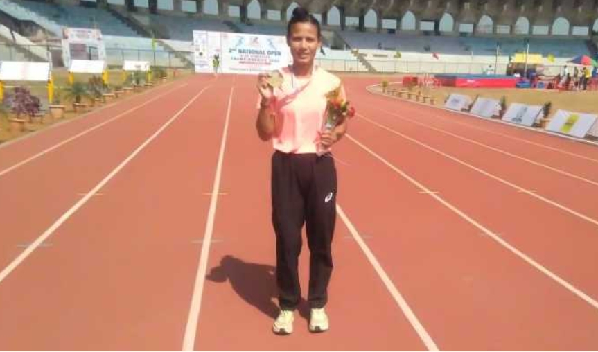 सिरमौर की उड़न परी निकिता ने इंडियन ओपन एथलेटिक्स में 1500 मीटर में जीता सिल्वर