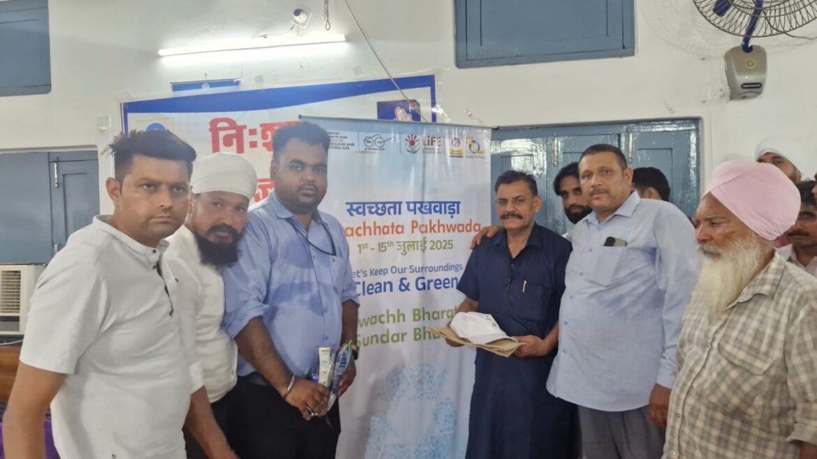 पांवटा साहिब: चौधरी फिलिंग स्टेशन भारत पेट्रोलियम द्वारा निःशुल्क स्वास्थ्य जांच शिविर का आयोजन