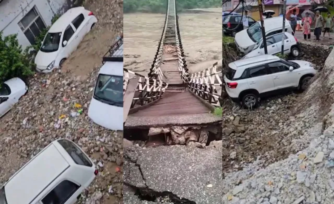 हिमाचल में मॉनसून की तबाही, मंडी में 261 रोड बंद, कई जगह बादल फटे, सैलाब में बहे एक ही परिवार के 7 लोग, चंडीगढ़-नेशनल NH बंद