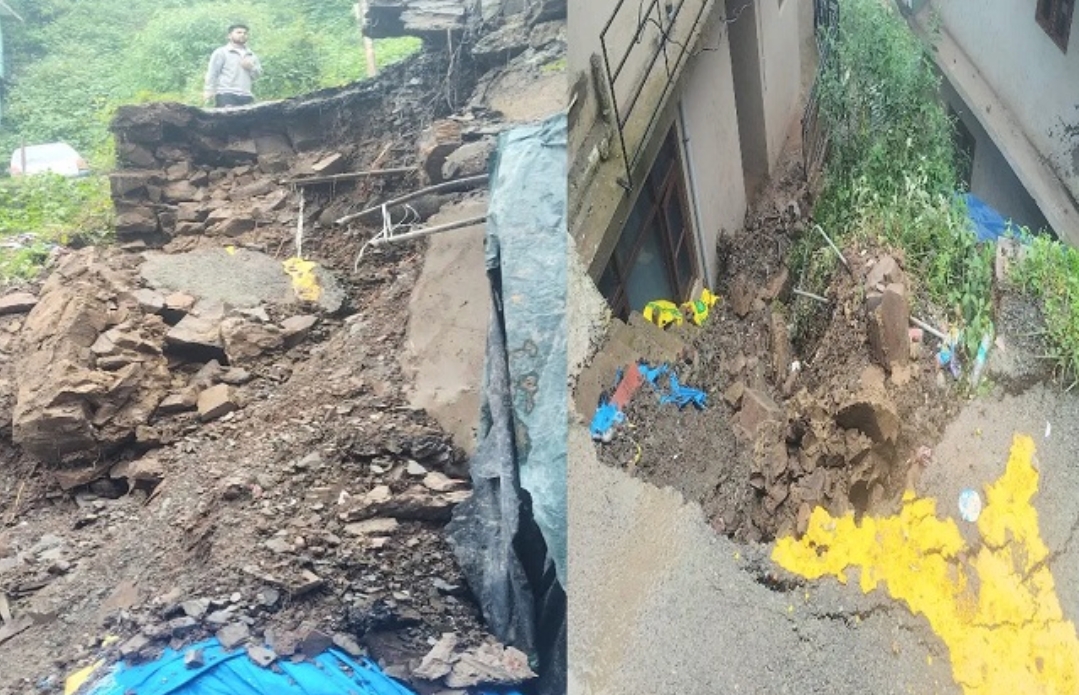 शिमला में बारिश का कहर: कई जगह भूस्खलन…निचले इलाकों में बढ़ी चिंता, नाले भी उफान पर, सड़कें बंद