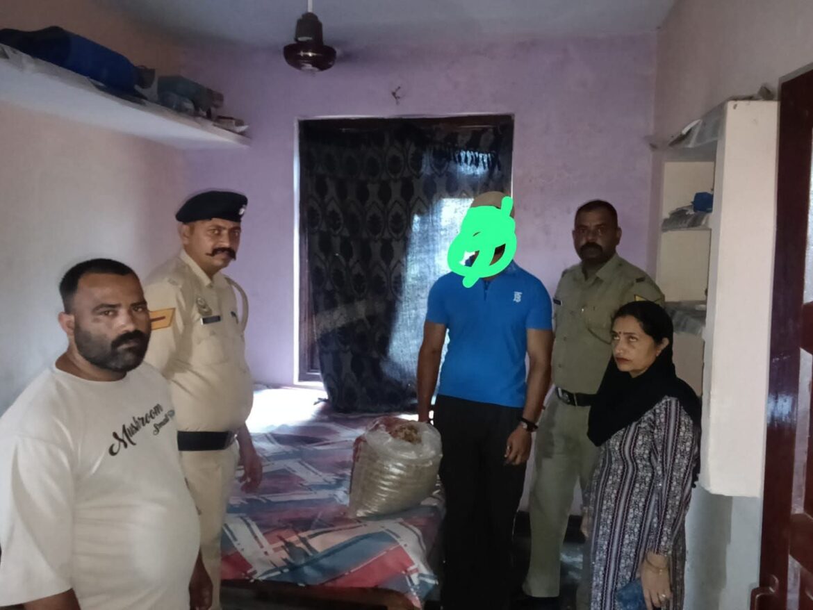 पांवटा साहिब: माजरा पुलिस की बड़ी कारवाई, एक व्यक्ति से डोडा पोस्त बरामद