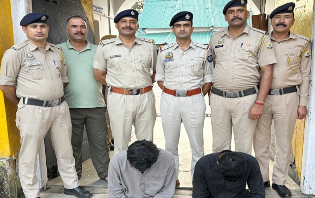 जंगलरोपा के युवक व NIT के 2 छात्रों से चरस बरामद